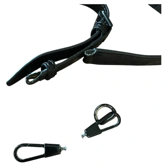 3.1 Phillip Lim 2012 ADXIAL PATCHWORK PATENT LEATHER CROSSBODY CAMERA BAG - Picture 10 of 14